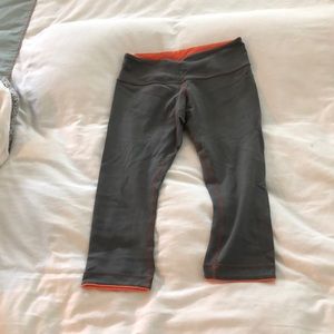 Lululemon reversible Wunder Under Crops